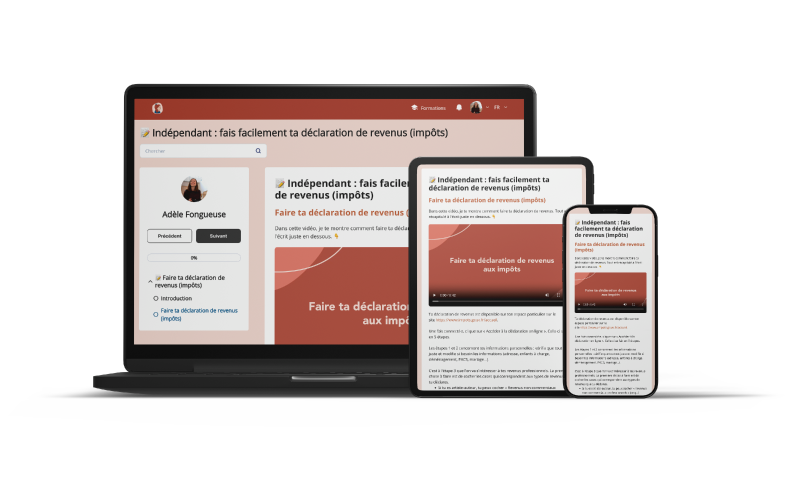 Indépendant : fais facilement ta déclaration de revenus (impôts)