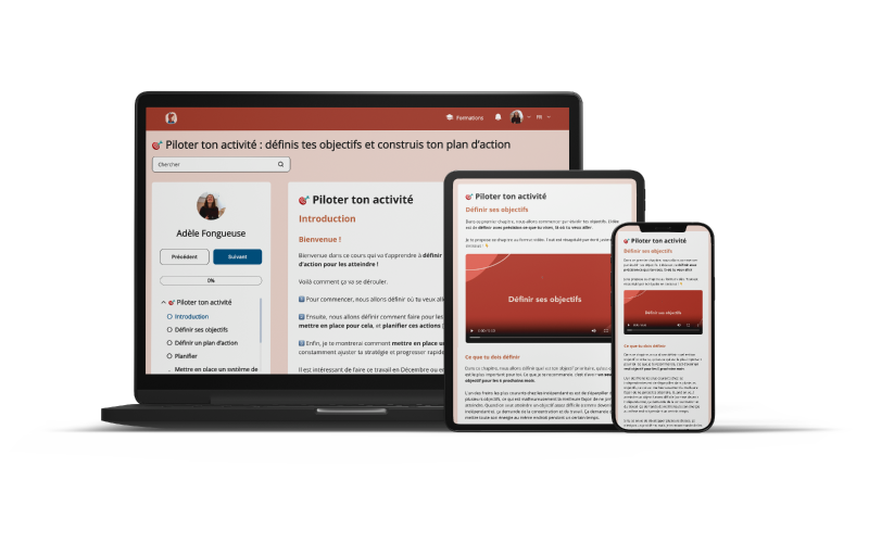 Piloter ton activité : définis tes objectifs et construis ton plan d’action