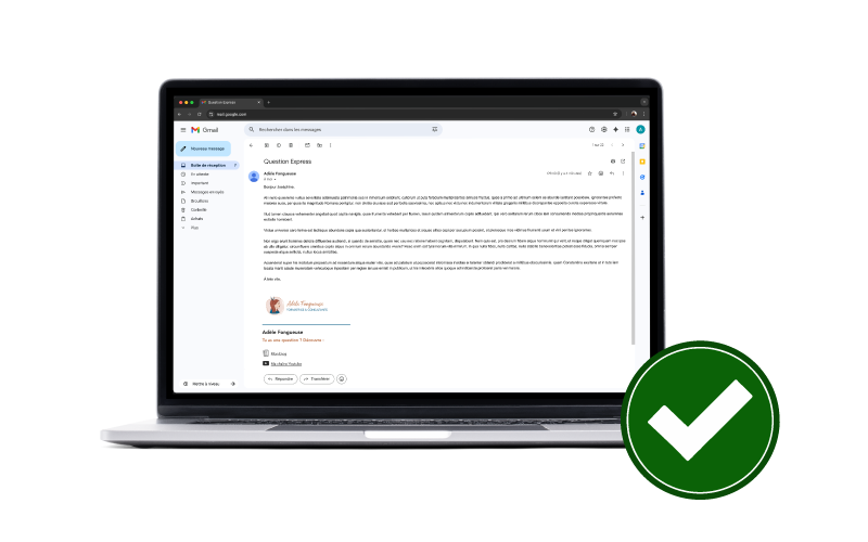 Question Express : un retour personnalisé, détaillé et rapide par email