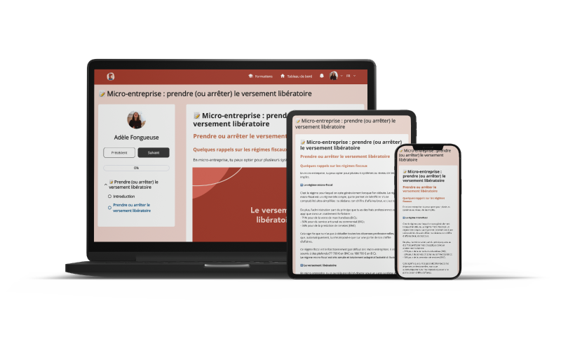 Micro-entreprise : prendre (ou arrêter) le versement libératoire